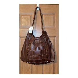SOLD 

Hobo Genuine Leather Velvet Hide Womens Purse.